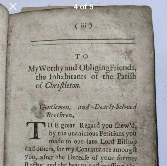 1728  Book of Funeral Services - Picture 4 of 5